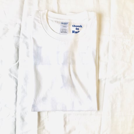 受注商品：thank to Radio Tシャツ(M/XL)※営業8〜10日発送の間に発送予定です。※土日、祝日含まず