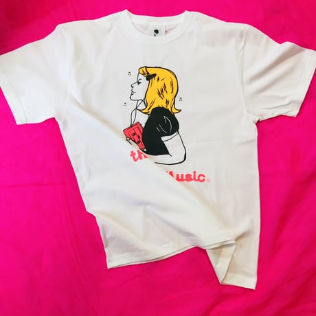 受注：Music  Girl Tシャツ(S/M/XL)