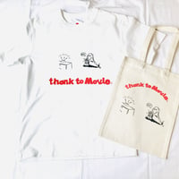 〜5/16まで！¥1100！受注:Movie ghostTシャツ(S/M/XL) &トートセット※5/25〜6/15発送予定です。 ※土日、祝日含まず