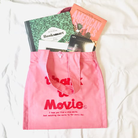 受注商品：thank to Movieトート（pink)※来年1/9〜1/21発送※土日含まず
