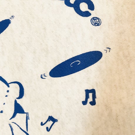 受注商品：Music Bear裏起毛リメイク　スウェット（M/XL)※※1ヶ月〜1ヶ月半かかります。