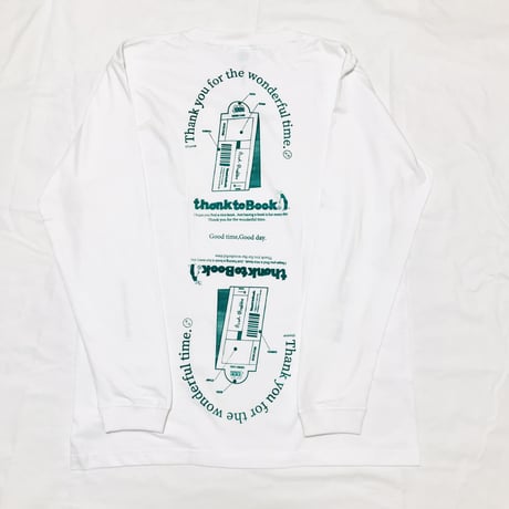 12/10まで！¥6600→¥3980！受注商品：thank to BookロンT(BookStore Ver.) (XL) 営業6〜8日を予定しております。）  ※土日祝日含まず