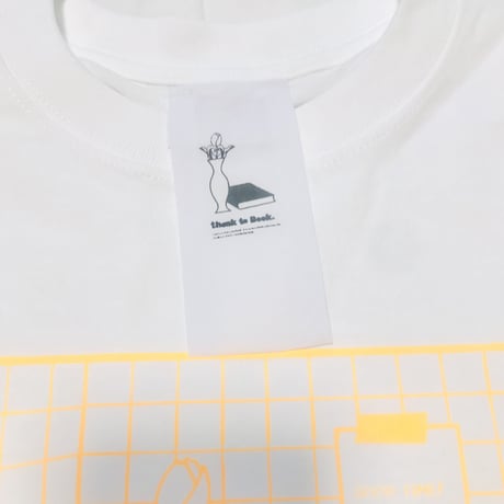 本のある生活Tシャツ（蛍光オレンジ)(S/M/XL)※翌々週の金曜日