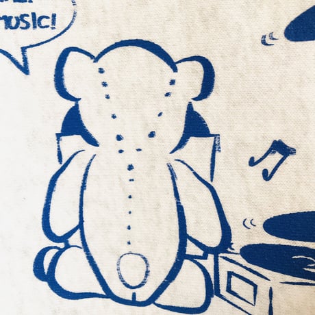 受注商品：Music Bear裏起毛リメイク　スウェット（M/XL)※※1ヶ月〜1ヶ月半かかります。