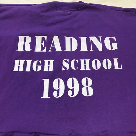古着リメイク！READINGTシャツ※営業2〜4日発送