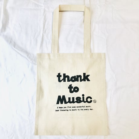 残り1点！thank to Music  トート