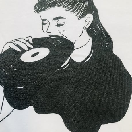 受注商品：thank to Music リメイクTシャツ（リンガー風）（S/M/XL)  ※8/31〜9/16発送予定