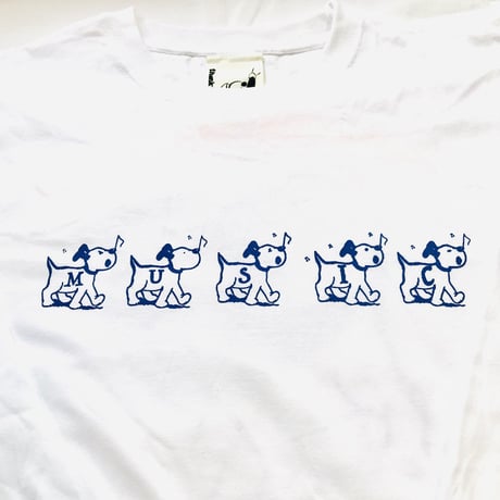SING!SING!DOG!七分袖 リメイクTシャツ（XL）