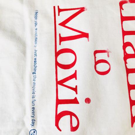 受注商品:thank to MovieロンT(M/XL)※5/25〜6/15発送