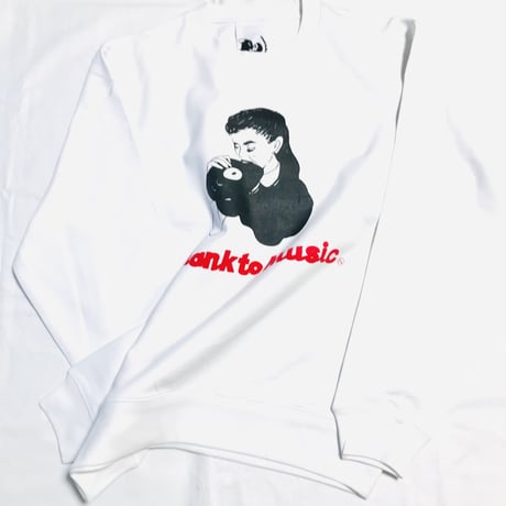 受注商品：thank to Music スウェット（S/M/XL )※1か月〜1か月半発送予定