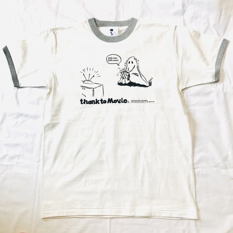Movie ghostリンガーTシャツ（XL)  ※営業4〜5日発送