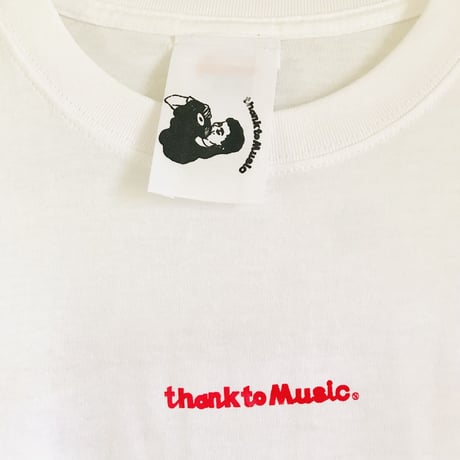 受注商品：thank to MusicロンT（S/M/XL)※特急1週間〜3か月かかります。