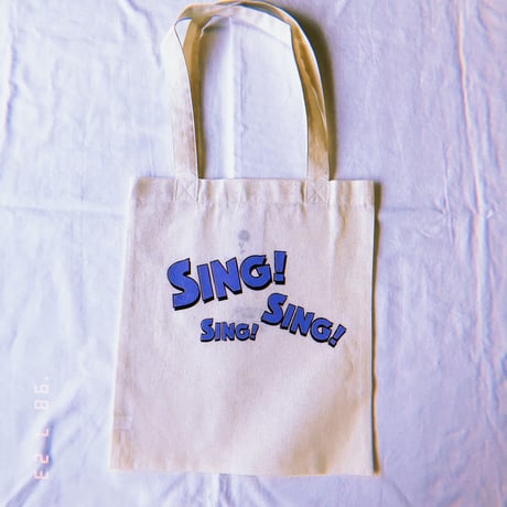 〜5/16まで！¥1100！受注: SING!SING!SING!Tシャツ(S/M/XL)  &トートセット※5/25〜6/15発送予定です。  ※土日、祝日含まず