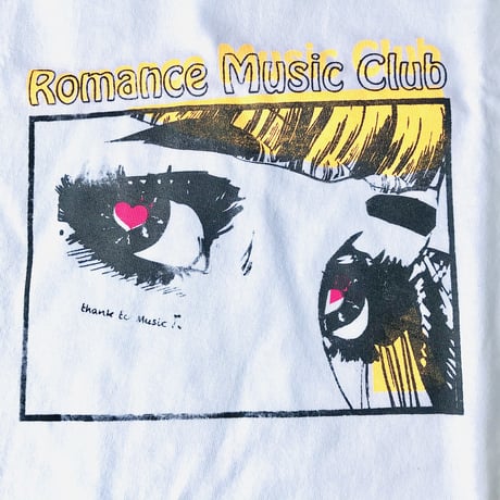 Romance Music Club  ビッグTシャツステッカー付き