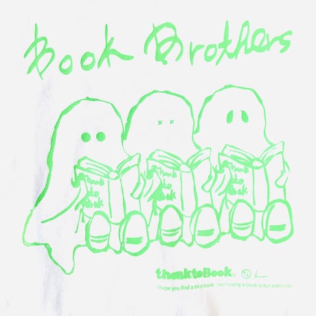 受注は~7/30まで！受注商品：Book BrothersTシャツ A＆サコッシュ＆シール付き（S/M/XL）