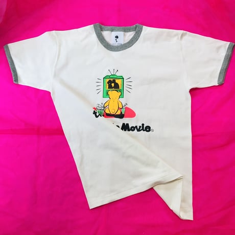 受注商品：Movie BearリンガーTシャツ（S/M/XL)