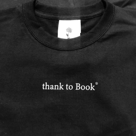 受注商品:thank to Movie,Music,BookワンポイントTシャツ(M/XL)