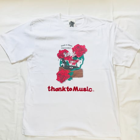 〜5/12まで！受注商品：Rose Record　Tシャツ＆トートSET（S/M/XL)※5/20〜5/31発送