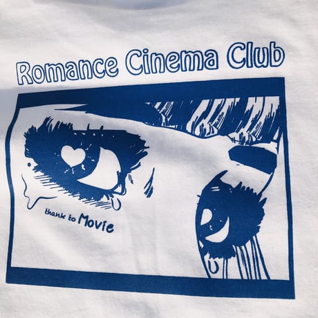 受注商品：Romance Movie,Music,BookシリーズロンT＆シール3枚&ステッカー4枚付き(M/XL) ※1ヶ月〜1ヶ月半頂きます。