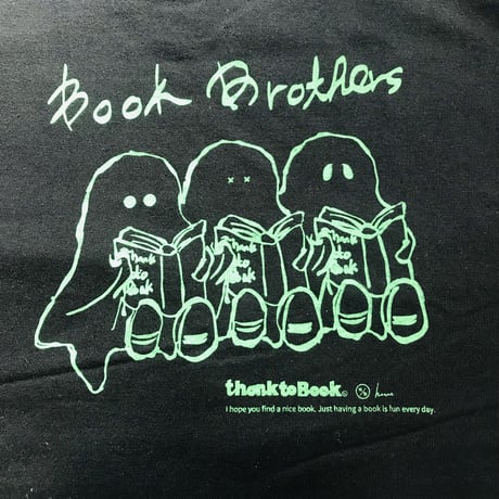 〜8/8まで！受注商品：Book BrothersTシャツ B＆シール付き（S/M/XL）