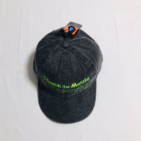 残り１個　thank to Movie キャップ  ＜ブラックC＞