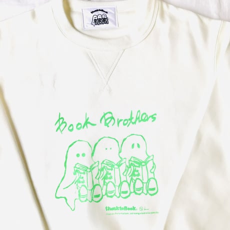 thank to Book スウェット　M（ステッカー付き）