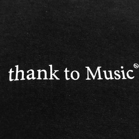 受注商品:thank to Movie,Music,BookワンポイントTシャツ(M/XL)