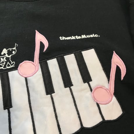 USED！thank to Musicスウェット＋付け襟set