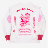 thank to Musicリメイクスウェットカーディガン（裏パイル）（M)  ※営業2〜4日発送