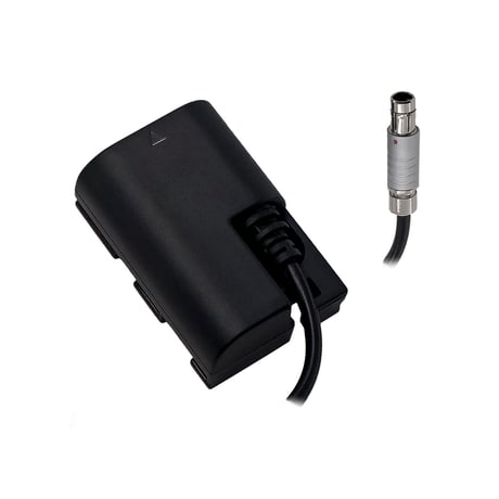 Canon LP-E6 Dummy Battery to 3-pin Fischer Cable (DB-LPE6-3FS)
