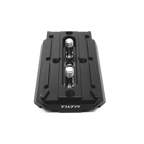 ARCA Manfrotto Dual Quick Release Plate for Lightweight Shoulder Rig - Black (TA-LSR-DQRP-B)