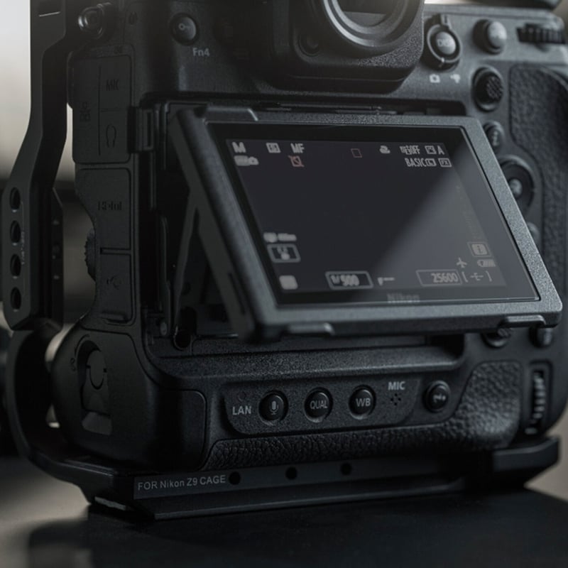 Camera Cage for Nikon Z9 Basic Kit - Black (TA-