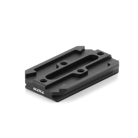 ARCA Manfrotto Dual Quick Release Plate for Lightweight Shoulder Rig - Black (TA-LSR-DQRP-B)