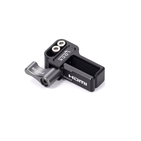 HDMI Clamp Attachment for Panasonic GH7/GH6 – Black (TA-T15-CC1-B)