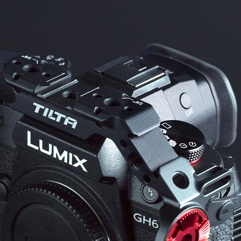 LUMIX GH6 純正レンズ・Tiltaケージ付き LUMIX GH6 純正レンズ・Tiltaケージ付き Camera Cage for