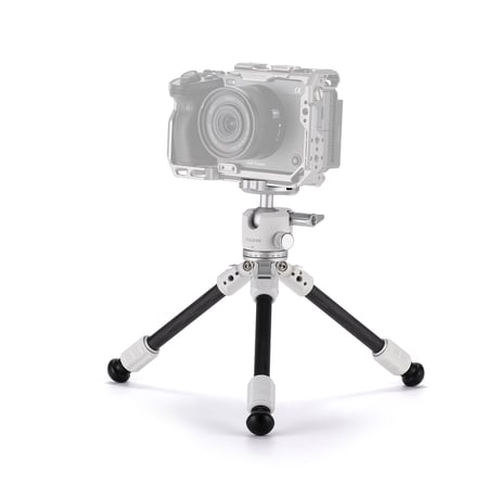 テーブルトップ三脚キット Tabletop Ball Head with 1-Stage Carbon Fiber Tripod Legs (3KG)  (TT-BT03-FB)