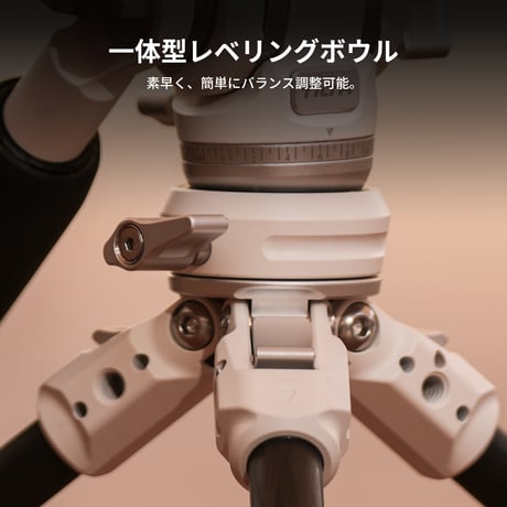 TILTA VT03 フルード雲台付きテーブルトップビデオ三脚 カーボン脚 (TT-VT03-FB)