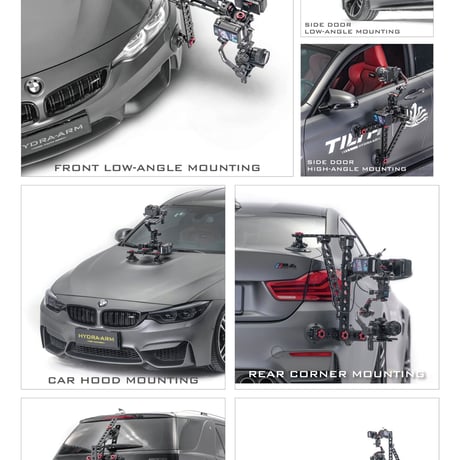 Hydra Alien Car Mounting System - V-Mount (HDA-T02-V) ヒドラエイリアン カーマウンティングシステム