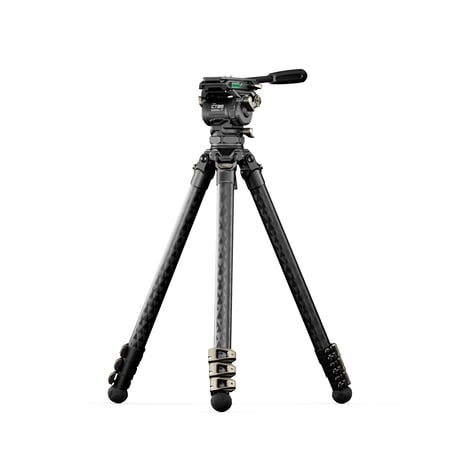 カーボン三脚[CT08] 75mm Cine Fluid Head with 3-Stage Carbon Fiber Tripod Legs (TT-CT08-75)