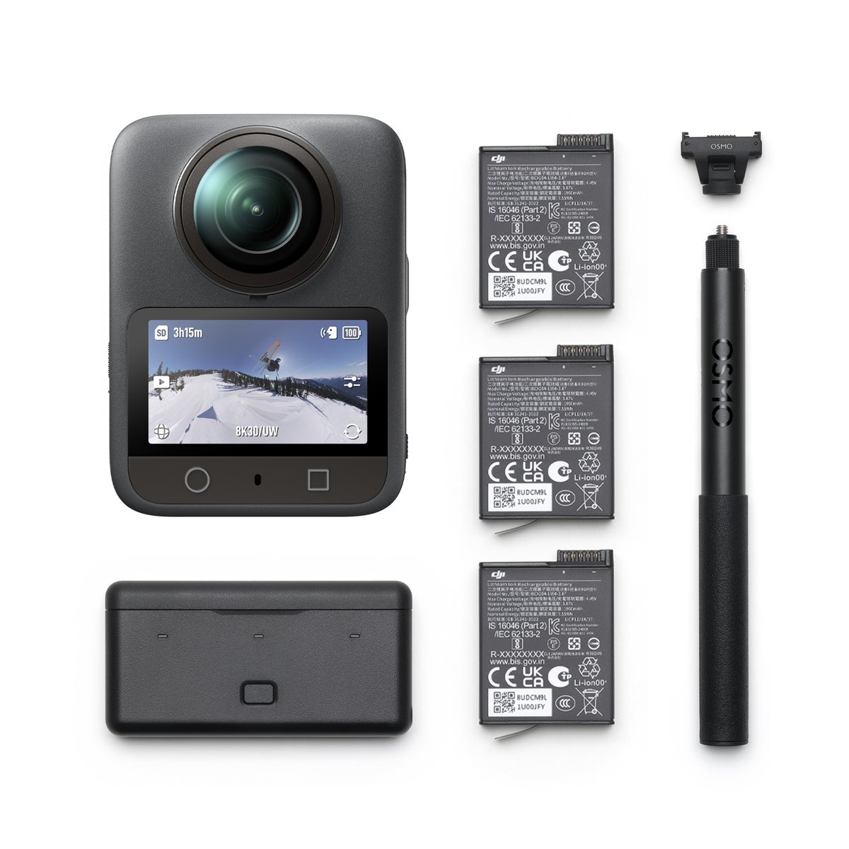 DJI - 【未使用品】DJI Osmo Action 3 アドベンチャーコンボ Osmo Action 3 Adventure Combo | Osmo Action 3 Adventure