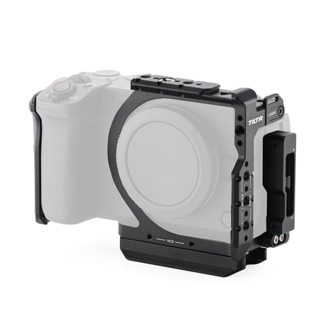 キヤノン EOS R6 V用フル/ハーフ対応カメラケージ (TA-T102-FCC-B)