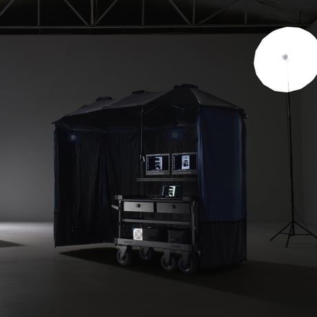 拡張日除けシェード用サイドウォール Sunshade for Boulder Camera Cart Extended Umbrella (4 Panel) (TC-SS4-B)