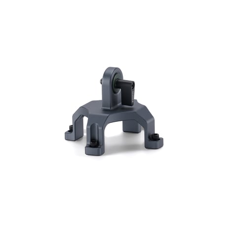 Rosette Mounting Bracket for Electronic Suction Cup (4.5") - Titanium Gray (HDA-RMB-45-TG)