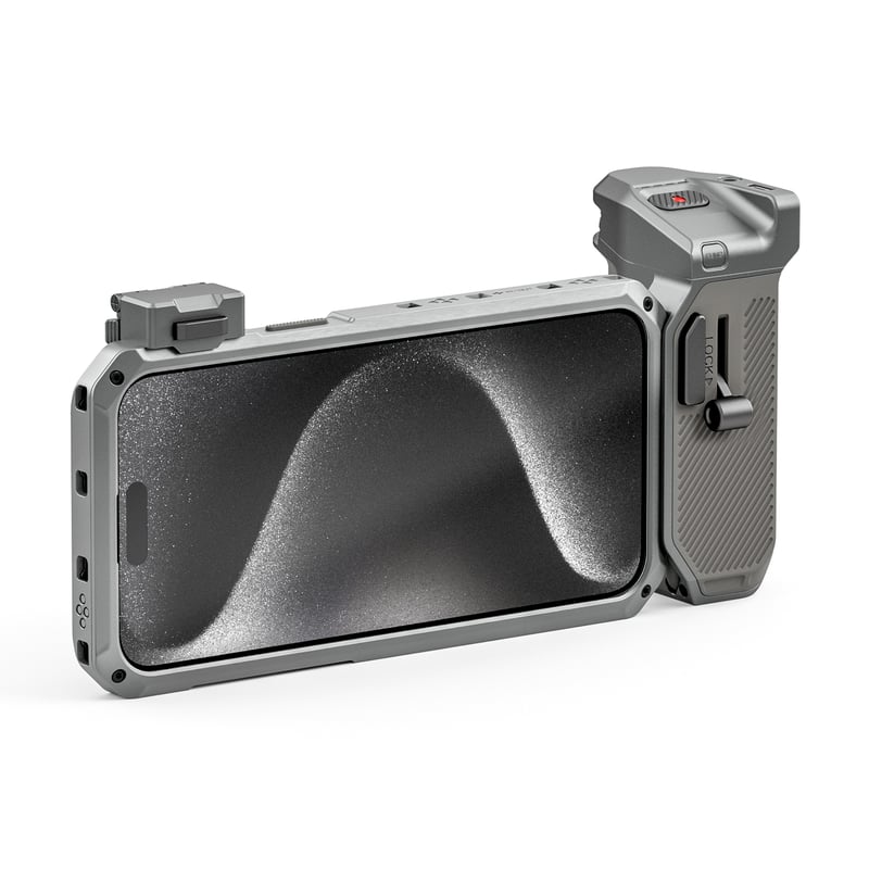 スマートフォン本体 iPhone15pro/256gb + tilta khronos Tilta Khronos iPhone 15 Pro Max Basic Kit - Space Gray with