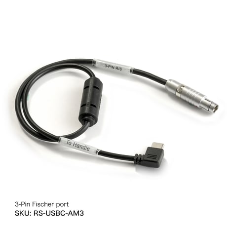 USB-C Run/Stop Cables (RS-USBC-) Nucleus Nano II / Advanced Side Handle用RECコントロールケーブル