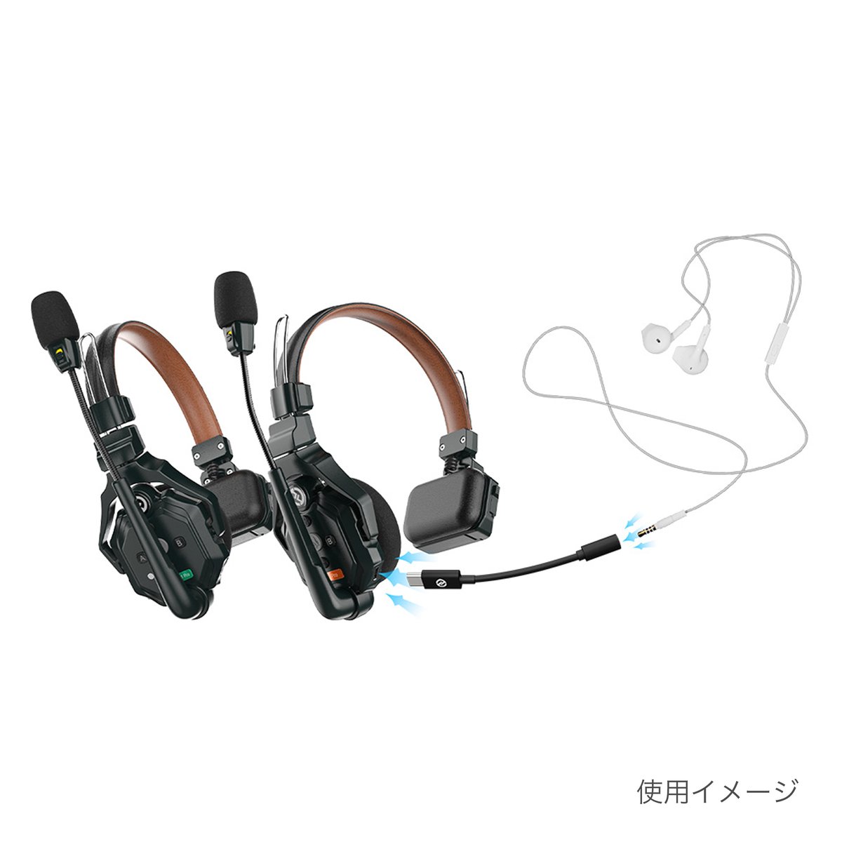 Hollyland Solidcom C1 Pro Remote Headset (In-Ea Hollyland Solidcom C1 Pro Remote Headset (In-Ea
