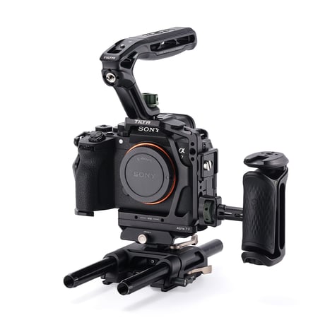 ソニー α7 V用フルカメラケージ プロキット (TA-T100-C-B)　[α7V, α7IV, α7R V対応]