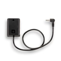 Sony NP-FW50 Dummy Battery to 3.5/1.35mm DC Male Cable (DB-SYFW-DCM13)