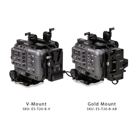Camera Cage for Sony FX6 Advanced Kit (ES-T20-B) FX6用カメラケージ アドバンスドキット バッテリープレート付