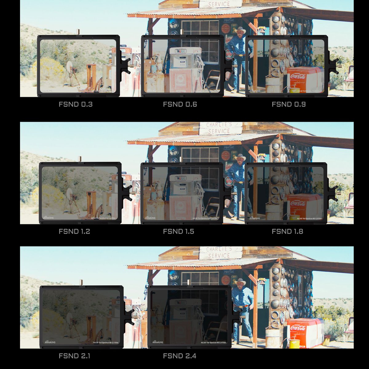 Tilta Illusion 4×5.65″ Full Spectrum ND Filter